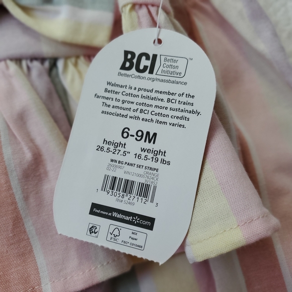 Wonder Nation 6-9m Baby girl set - Picture 6 of 7